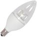 Satco 08951 - 4.5CTC/LED/2700K/E12/120V (S8951) Blunt Tip LED Light Bulb