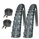 Schwalbe CX Comp 700 x 35c Bike Tyres with Schrader Tubes (Pair)