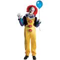Rubie's Official Pennywise Deluxe Clown It The Movie, Adult Costume - X-Large , Yellow