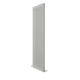 iBathUK 1800 x 555 mm Designer Matt White Double Panel Vertical Colosseum Radiator