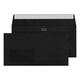 Blake Creative Colour 214 DL+ 114X229MM 120 gsm Peel and Seal Wallet Envelope - Jet Black (Pack of 500)