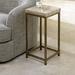 Lexington Laurel Canyon Ashcroft Accent Table Metal in Brown/Gray | 24 H x 12 W x 12 D in | Wayfair 721-951