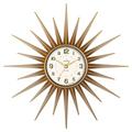 Acctim 21760 Stella Sprayed Starburst Wall Clock, Gold