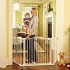 Toddleroo by North States Deluxe Decor Baby Safety Gate Metal in White | 30 H x 72 W x 2.75 D in | Wayfair 4954S