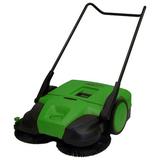 BISSELL BigGreen Commercial Push Power Sweeper - Green screenshot. Vacuums directory of Appliances.