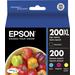 Epson 200XL 4-Pack High-Yield Ink Cartridges - Cyan/Magenta/Yellow/Black - T200XL-BCS