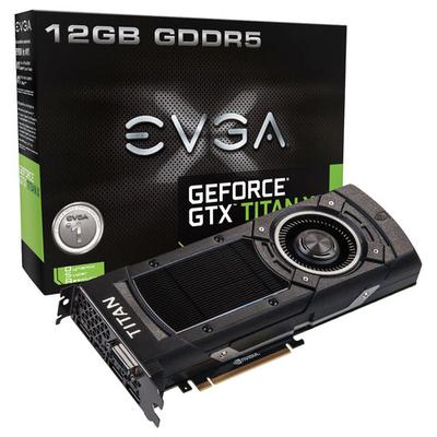 EVGA GeForce GTX TITAN X 12GB GDDR5 PCI Express Graphics Card - Black - 12G-P4-2990-KR