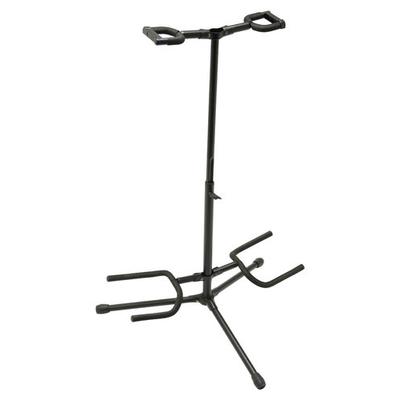 On-Stage Double Guitar Stand - Black - GS7221BD