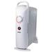 Optimus Mini Oil-Filled Portable Radiator Heater - White