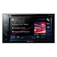 Pioneer 6.2" - CD/DVD - Apple iPod-Ready - In-Dash Deck with Fixed Faceplate - Black - AVH180DVD