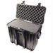 1440 Top Loader Watertight Hard Case with Foam Insert & Wheels Black