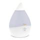Crane USA Droplet Ultrasonic Cool Mist Humidifier 0.5 Gallon 15 Hour Run Time Optional Vapor Tray 250 Sq. Ft. Coverage White