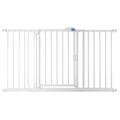 Bettacare Auto Close Stair Gate, 139.8cm - 146.8cm, White, Pressure Fit Safety Gate, Baby Gate, Safety Barrier for Doors Hallways and Spaces, Easy Installation