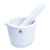 UNITED JMD070 Mortar and Pestle,Porcelain,Glzd,1150C