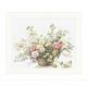 Lanarte Counted Cross Stitch Kit: Basket of Roses (Linen), NA, 49 x 39cm