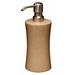 Designs by Marble Crafters Vinca Verona Marble Soap Dispenser Stone in Brown/Gray | 7.25 H x 3 W x 3 D in | Wayfair BA01-1VB