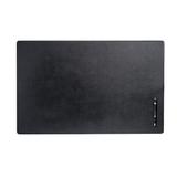 Black Leather Desk Pad w/out Rails, 30 x 19