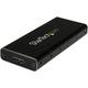 StarTech.com USB 3.1 Gen 2 (10Gbps) Enclosure - Portable mSATA SSD Enclosure - Aluminum mSATA Drive Enclosure with UASP (SMS1BMU313)