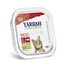 6x100g Organic Beef & Organic Chicory Pâté Yarrah Wet Cat Food