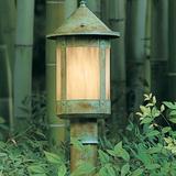 Arroyo Craftsman 1-Light Post (Only) in Black | 48 H x 3 W x 3 D in | Wayfair BP-48-BK