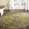 Gray/Green 79 x 0.28 in Area Rug - World Menagerie Deasia Light Hand-Knotted Gray/Seaweed Green Area Rug Polypropylene | 79 W x 0.28 D in | Wayfair