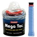 Tourna Mega Tac Extra Tacky Overgrip, Blue (30-Pack) (MT-30-XLB)