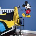 Room Mates Mickey Mouse Peel & Stick Giant Wall Decal Vinyl in Blue | 35 H x 20.5 W in | Wayfair RMK3259GM