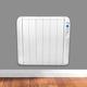 FUTURA 1500W White Eco Panel Heater 24 Hour 7 Day Timer Wall Mounted Lot 20 Low Energy Electric Heater for home Slimline Electric Radiator Efficient Convector Heater Digital thermostat