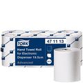 Tork Hand Towels Roll for Sensor Systems 471113 - H12/H13 Advanced Paper Towels for Electronic Roll Towels Dispensers - Absorbent, Tear-Resistant, 2-Ply, White - 6 Rolls x 143 m