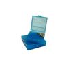 Mtm Case-Gard Flip Top Pistol Ammo Boxes - Flip Top Pistol Ammo Box 41 Lc-45 Long Colt 100 Round Blu