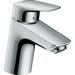 Hansgrohe Logis Single Hole Bathroom Faucet w/ Drain Assembly in Gray | Wayfair 71070001