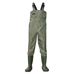 Dirt Boot NYLON CHEST WADERS WATERPROOF FLY COARSE FISHING MUCK WADER VARIOUS SIZES (Mens size 11 (45))