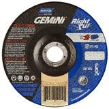 Norton 66252823604 6x.045x7/8-Inch Gemini Aluminum Oxide Right Cut Wheel