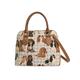 Signare Tapestry Handbags Shoulder bag and Crossbody Bags for Women with Animal Design (Cavalier King Charles Spaniel Dog, CONV-KGCS)