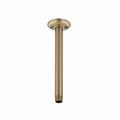 Delta Universal Showering Components Shower Arm & Flange Stainless Steel in Yellow/Brown | 9 H x 2.75 D in | Wayfair U4999-CZ