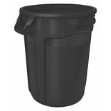 RUBBERMAID COMMERCIAL 1779739 BRUTE Trash Can, Round, 55 gal Capacity, 26 1/2