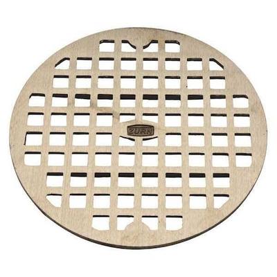 ZURN PN1960-GRATE Drain Strainer,7-5/8 in. L,Bronze/Nickel