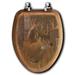 House & Homebody Co. Play The Wind Oak Toilet Seat Wood Toilet Seats in Brown | 2 H x 18 W x 14 D in | Wayfair TS-E-PTW