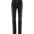 Maier Sports Women's Arolla Functional Outdoor Capri Zip Stretch Pants - Black, Size 44