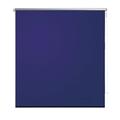 vidaXL Blackout Roller Blind in Marine Colour with Heat Insulation - Versatile Fit, Easy Installation, 160 x 230 cm