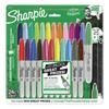 Sharpie Color Burst Permanent Markers Fine Point Assorted Colors 24 Count