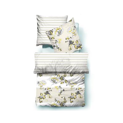 Tom-Tailor Satin Bettwäsche 69394 Fb. 826 155x220 cm / 80x80 cm Image