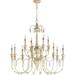 Quorum Lighting - 12 Light Chandelier - Salento - Twelve Light 2-Tier Chandelier