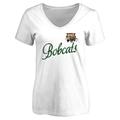 Women's White Ohio Bobcats Dora T-Shirt