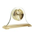 London Clock Gold Napoleon Mantel Clock, 15.5 x 22 x 6cm