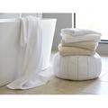 Coyuchi Cloud Loom 100% Cotton Bath Towel Terry Cloth/Turkish Cotton in Gray | 27 W in | Wayfair 1019337