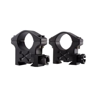 Talley 30mm Tactical Ring Black Armor Extra High 6 Screw Black Armor 30mm BAT306X