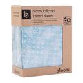 Bloom Fitted Luxo Lollipop Sheets, Bermuda Blue