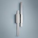 Elan Idril Chrome 22 1/4" High 2-Light LED Wall Sconce