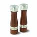 Cole & Mason Oldbury 2-Piece Salt & Pepper Grinder Set Wood/Stainless Steel/Metal in Brown/Gray | 7.48 H x 2.05 W x 2.05 D in | Wayfair H304928GU